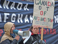 EMERGENCY PICKET AGAINST CANADIAN OCCUPATION OF AFGHANISTAN!